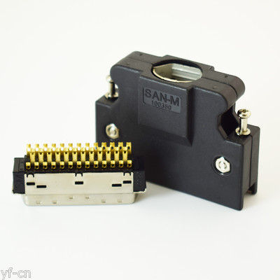 1set SCSI MDR Connectors 50Pin Replace for 3M 10150-3000PE SCSI servo driver