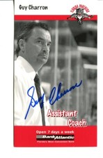 NHL Florida Panthers GUY CHARRON signed AUTOGRAPH 7121