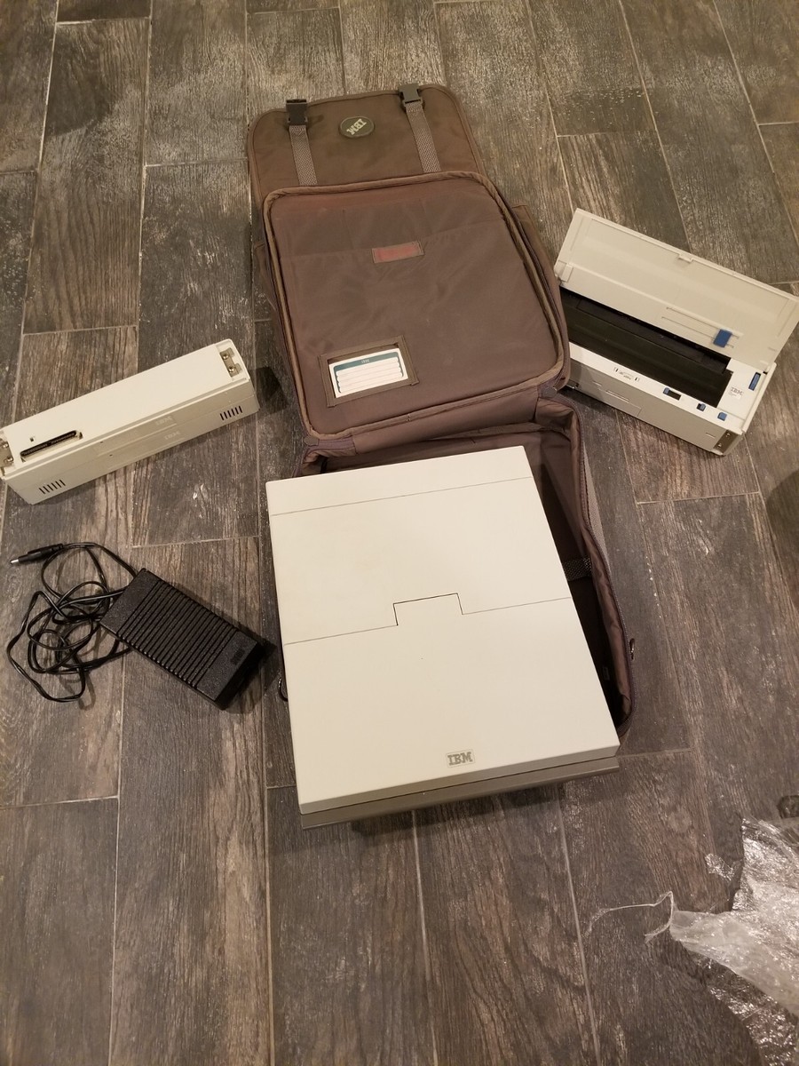 Vintage IBM 5140 PC Convertible with Printer and Carrying Case | eBay