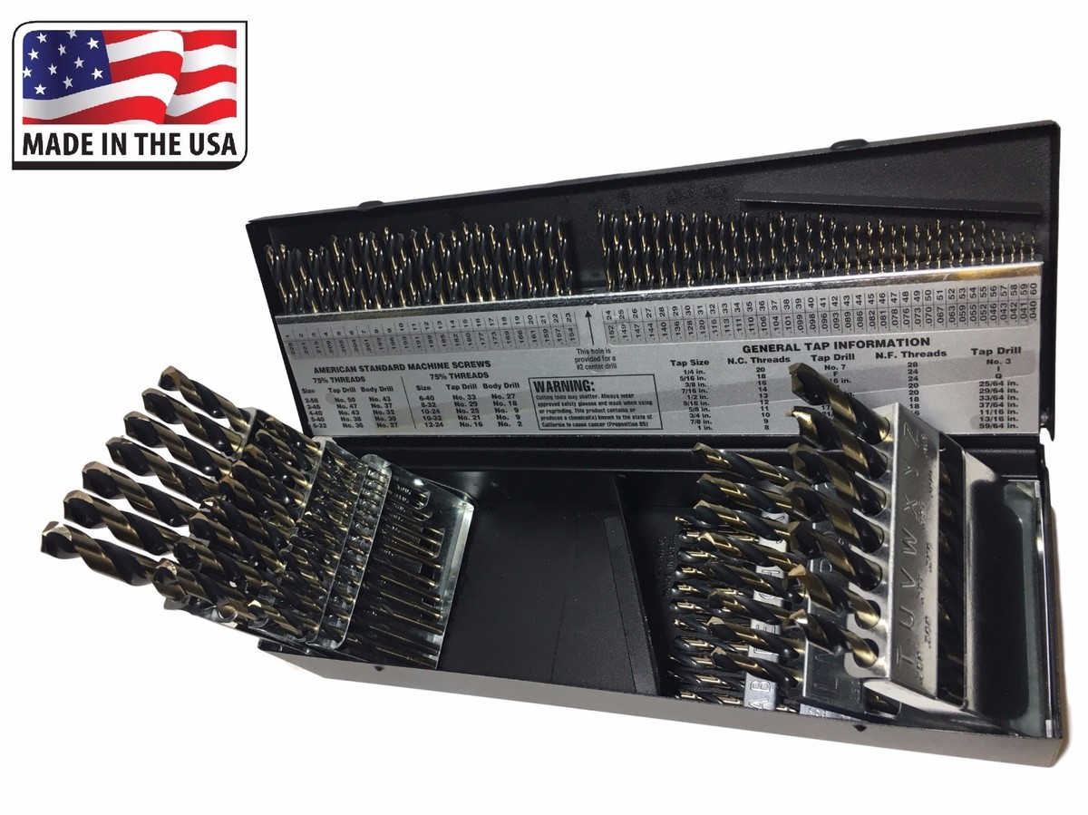 93840 Norseman/Viking SP115 115pc Drill Bit Set w/ Fractional