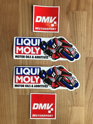 Superbike Aufkleber LIQUI MOLY für Gixxer Ninja Fireblade MV Agusta KTM RC8 BMW1