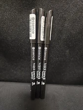 3 Piece Lot Essence Kajal Longlasting 1 Gram Eyeliner Pencil Color 01 Black