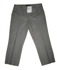 Ralph Lauren 7/8tel-Hose NEU Gr.6/36 grau Wolle m. Kaschmir 450€