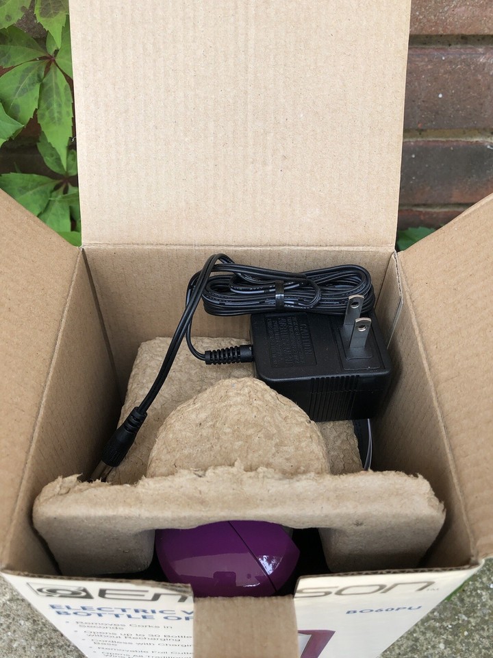 Emerson Electric Wine Bottle Opener B061 Rechargeable NEW OPEN BOX eBay