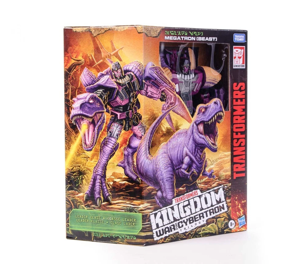 Transformers WFC KINGDOM MEGATRON beast + UPGRADE rare - Immagine 2 di 3