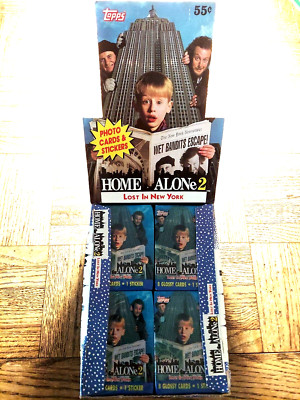 ''HOME ALONE 2'' 1 PACK OF TRADING CARDS TOPPS 1992 ''READ''