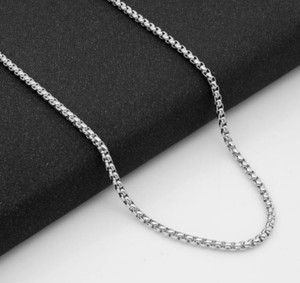 Authentic Silver Gold Plated 2mm Round Box Chain Necklace Jewelry Findings
