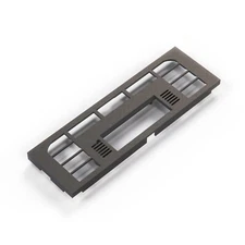 BMW E36 Square Digital HVAC Faceplate for Double Din Head Units Black 6411836183