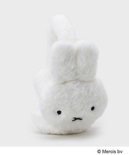   Express Shipping  Miffy x OPAQUE.CLIP Faux Fur Earmuffs White Japan NEW