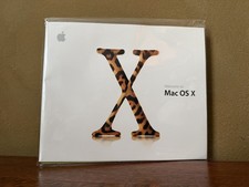 Mac OS X V 10.2 CPU Upgrade Software Install CD New Sealed