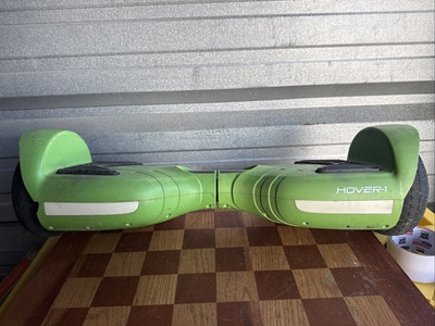 #ad Hover 1 Rocket Self Balancing Green LED Headlights No Power $29.99