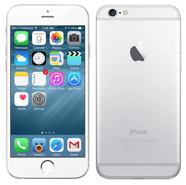 Boxed Apple iPhone 6 16GB 4G Silver - Grade Pristine Condition - Image 2 of 4