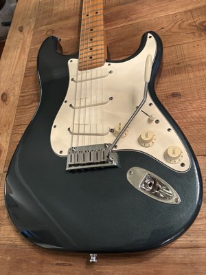 1989 Fender Strat Plus RARE Gun Metal Blue  Lace Sensors TBX Wilkinson Schallers