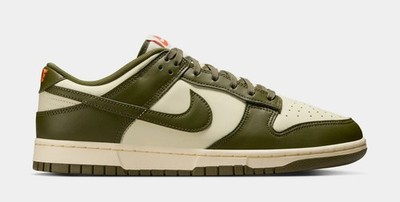 IH0245-113 Mens Size 9.5M/11W Nike Dunk Retro Coconut Milk/Rough Green - NIB