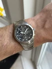 Vintage Seiko Titanium Quartz Chronograph 7T62-0GA0 Mens Watch - Running