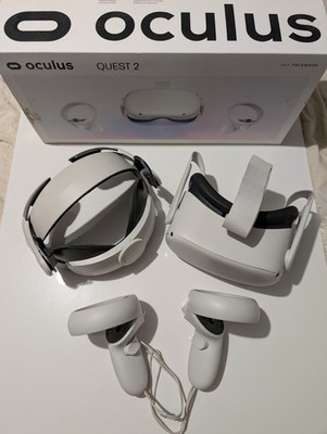 Meta Oculus Quest 2 128GB Virtual Reality Headset - White