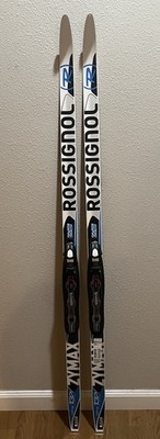 NEW! ROSSIGNOL ZYMAX Combi Cross Country 137 cm Skis With Rottefella Bindings