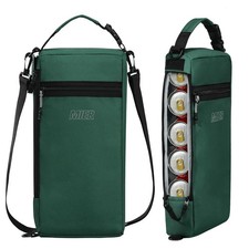 MIER Golf Cooler Bag Insulated Soft Accessories Dark Green