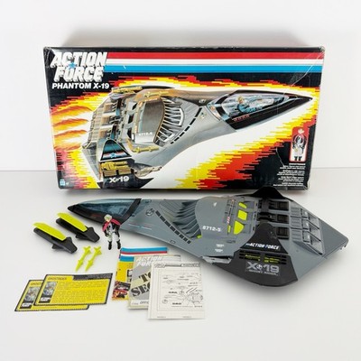 GI Joe Action Force Phantom X-19 mit Ghostrider Komplett OVP Hasbro Vintage