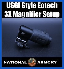 USGI Style Eotech 3X Magnifier Setup   Samson, ARMS   Clone Correct