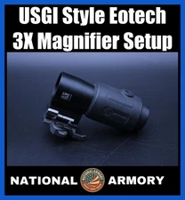 USGI Style Eotech 3X Magnifier Setup – Samson, ARMS – Clone Correct