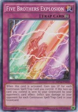 Five Brothers Explosion - MP14-EN058 - Common - 1st Edition - Damaged - Mega Pac
