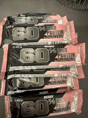 Weider 60% Protein Bar Strawberry Yoghurt 12x