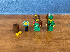 Lego - Castle - 6054 - Forestmen's Hideout - 100% Complete - Instructions