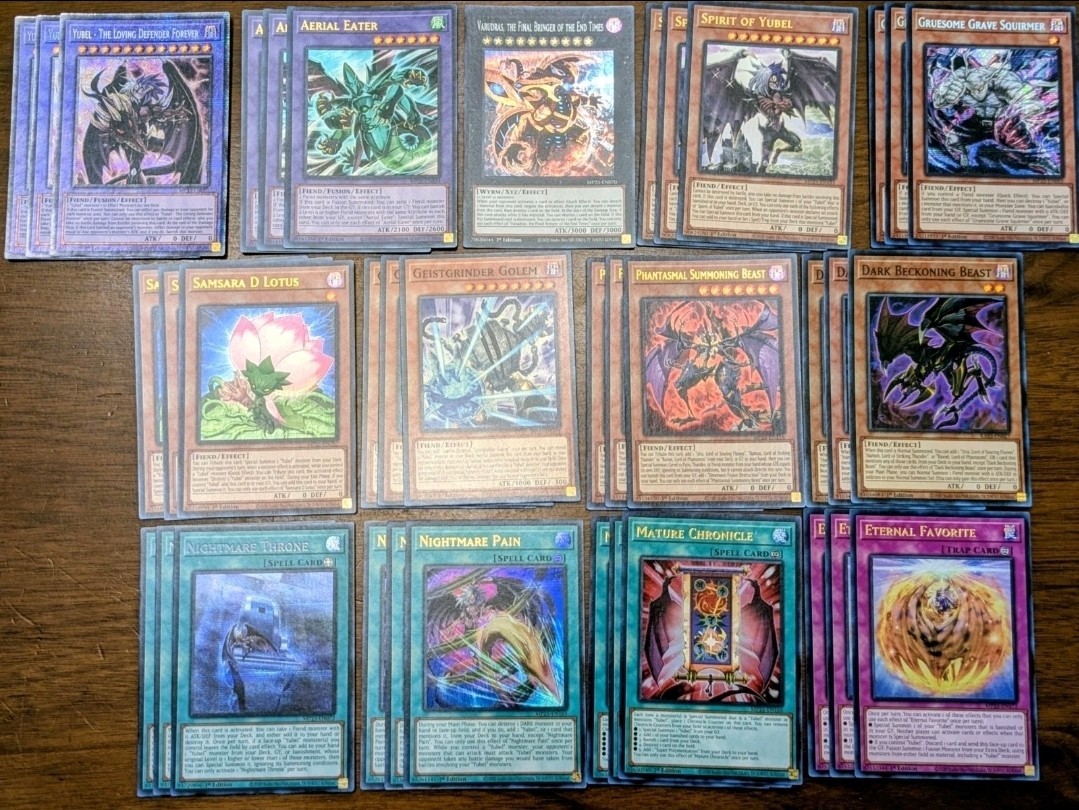 Yubel Deck Core 37 Cards Yugioh Mega Tins 2025 MP25 | eBay