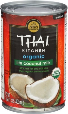 Thai Kitchen Coconut Milk Lite Org 13.66 FO Pack Of 12