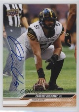 2024 Upper Deck CFL Auto David Beard #23 Auto 1py2