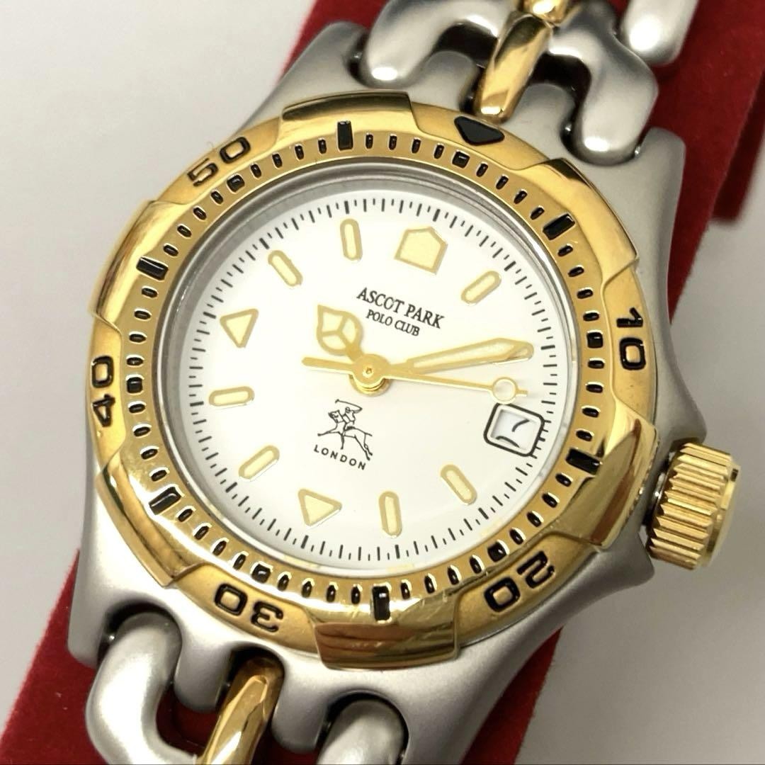 Ascot Park Polo Club Quartz Watch Apc-34L | eBay
