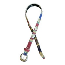 Vtg Elite Kids Concho Belt Tapestry Southwestern Cowboy Cowgirl Rodeo