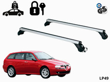 Dachträger Für Alfa Romeo 156 SW Sportwagon Ohne Reling Mit Diebstahlsicherung