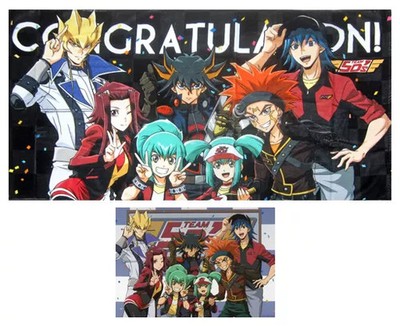 Team 5D s WRGP Victory 120cm Big Towel w/ Photo Yu-Gi-Oh! 5D s 5cm (2019)