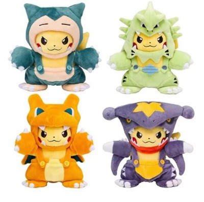 Pikachu Cosplay Plüschtier Pokémon Poncho   Glurak, Relaxo, Knackrack, Despotar