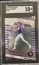 2024 Panini Absolute - Rookies J.J. McCarthy #110 (RC)