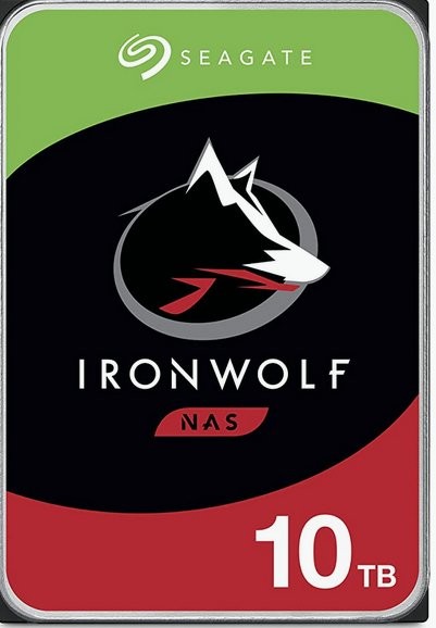 Seagate IronWolf ST10000VN000 internal hard drive 10 TB 7200 RPM 256 MB 3.5"" Ser