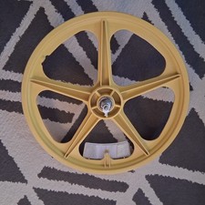 BMX Bike-Old School Yellow Wheels & Wheelset Vintage Bike Parts