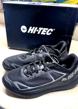 Brand New - Hi-Tec Men’s Lace Up Shoes - Black - Size 10