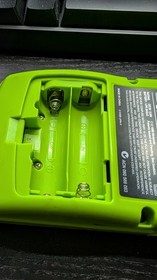 Nintendo Game Boy Color System Kiwi Lime Green - Tested (read desc)