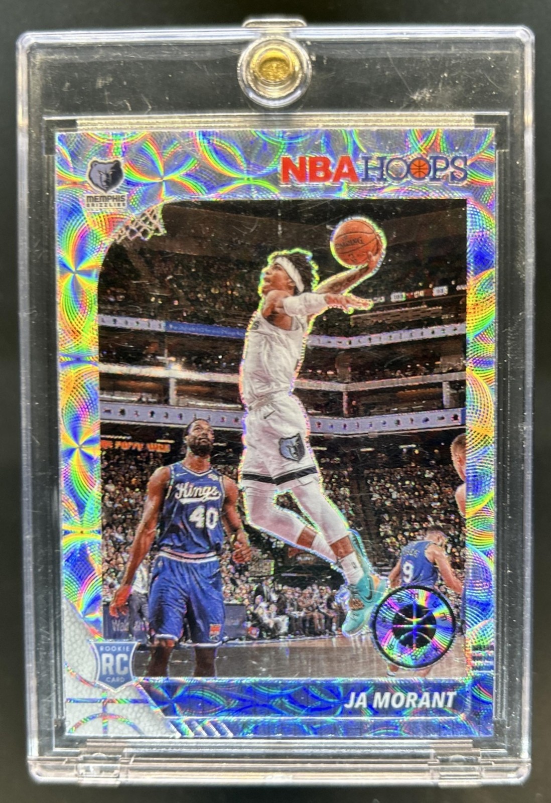 2019-20 Panini Hoops Premium Stock Ja Morant RC Prizm Silver Scope Rookie #259