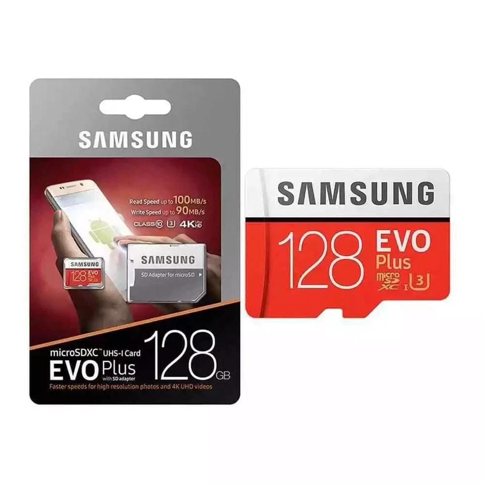 Micro SD Karte 128GB Speicherkarte SDXC Class10 Samsung Evo - Bild 2 von 2