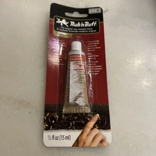 Amaco 76361 Rub 'n Buff Metallic Wax Finish .5oz-Gold Leaf