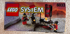 Vintage 1998 Lego Ninja set #6033 - Treasure Transport w box, manual + BONUS
