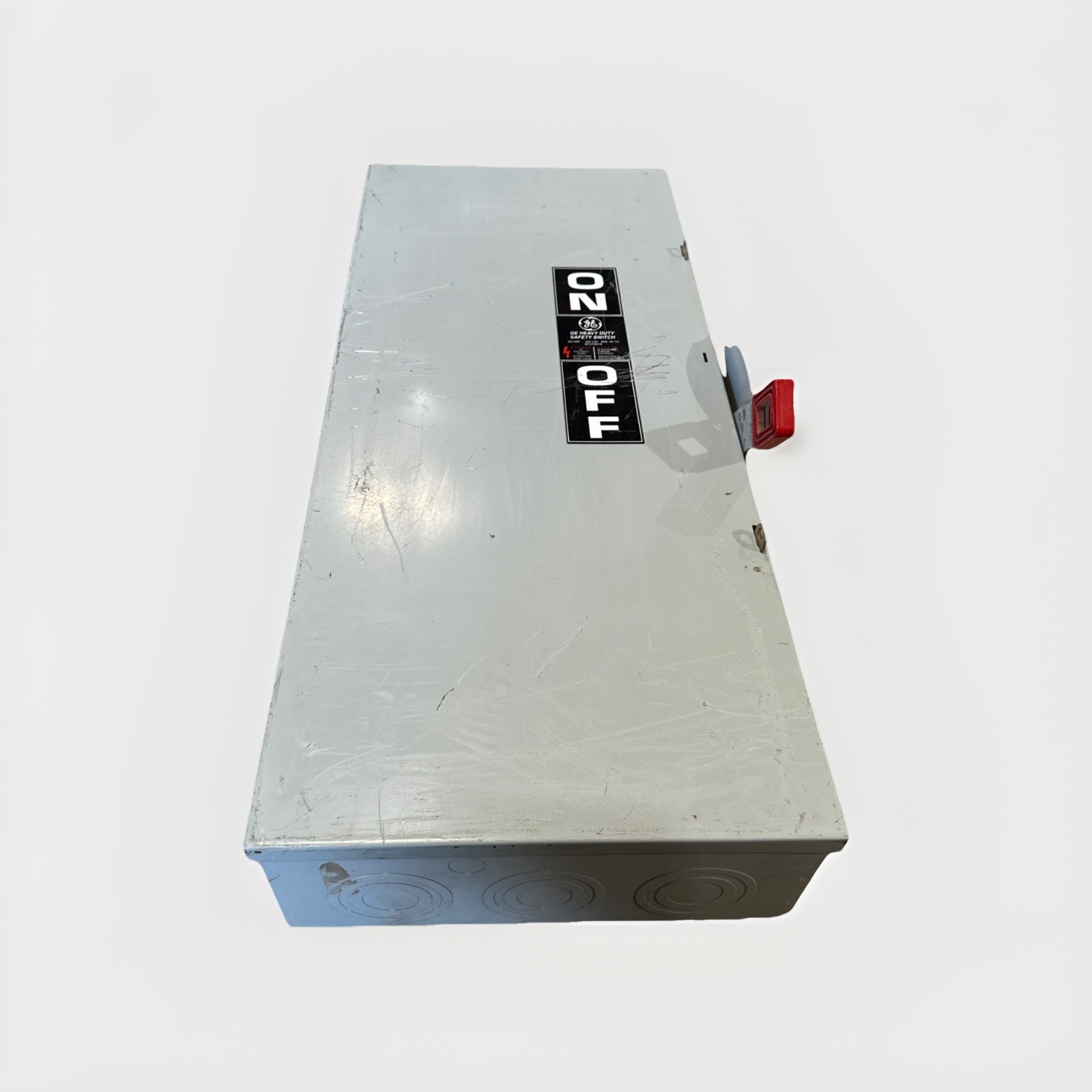 🔴GE THN3364 Heavy Duty Fusible Safety Switch 200A 600VAC/250VDC‼️Scratched