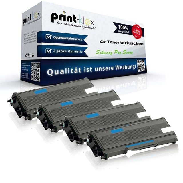 4x Drucker XL kompatible Toner für Brother HL L2321D L2340D Toner Patronen