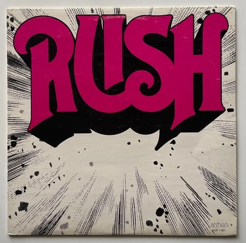 Vtg RUSH 1st Album SELF TITLED Record 1978 CANADA PRESSING Vinyl Lp OG NEAR MINT
