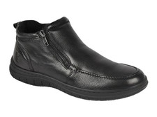 VALLEVERDE SCARPE STIVALETTO BASSO IN PELLE UOMO INVERNO 17832  POLACCHINO CON D