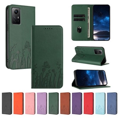 Handy Hülle für Xiaomi Redmi Note 9 11 11E 11R 11S 12S Magnetic Wallet Book Case
